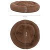vidaXL Washable Dog & Cat Cushion Brown 70x70x15 cm Plush