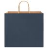 vidaXL Paper Bags 250 pcs with Handles Blue 32x22x28 cm