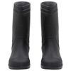 vidaXL Rain Boots Black Size 43 PVC