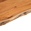 vidaXL Table Top 80x40x2.5 cm Rectangular&nbsp;Solid Wood Acacia Live Edge