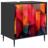 vidaXL Bathroom Cabinet HEESCH Black Oak 60 x 40 x 61 cm