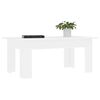 vidaXL Coffee Table White 100x60x42 cm Engineered Wood
