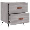 vidaXL Bedside Cabinets 2 pcs Grey Sonoma 40x35x47.5 cm Engineered Wood
