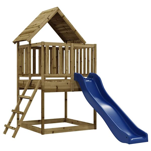 vidaXL Outdoor Playset Impregnated Wood Pine