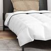 vidaXL Winter Duvet with Pillow 2 pcs White Down Feather