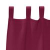 vidaXL Blackout Curtains with Rings 2 pcs Wine Red 260 x 140 cm