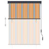vidaXL Outdoor Roller Blind 120x250 cm Yellow and Blue