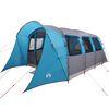 vidaXL Family Tent with Roof Blue and Grey 576 x 325 x 213 cm