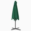 vidaXL Garden Parasol with Steel Pole 300 cm Green