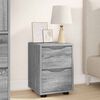 vidaXL Bedside Tables with Drawer 2 pcs Grey Sonoma 30.5 x 30 x 43 cm