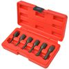 vidaXL Six Piece Screw Extractor Set Steel