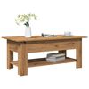 vidaXL Coffee Table Artisan Oak 102x55x42 cm Engineered Wood