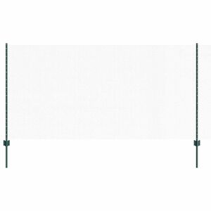 vidaXL Welded Wire Fence 10 x 1.2 m (W x H) PVC-Coated Steel Green