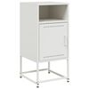 vidaXL Bedside Cabinets 2 pcs White 36x39x78 cm Steel