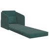 vidaXL Sofa Bed Dark Green 65 x 80 x 83 cm Velvet