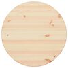 vidaXL Table Top Natural Pinewood Round 25 mm 80 cm