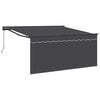vidaXL Retractable Awning Anthracite 350 x 250 cm