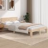 vidaXL Bed Frame without Mattress Solid Wood Pine 120x200cm