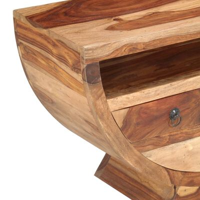 vidaXL TV Cabinet 100x30x52 cm Solid Sheesham Wood
