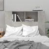 vidaXL Headboard Cabinet Concrete Grey 100x18.5x102.5 cm