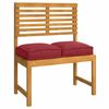 vidaXL Pallet Cushion for suitable for Seat 4 pcs Wine Red