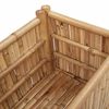 vidaXL Garden Raised Bed Brown 110 x 35 x 70 cm Bamboo