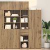 vidaXL Highboard Artisan Oak 40 x 42.5 x 185 cm Engineered Wood