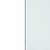 vidaXL Fireplace Glass Plate Rectangular 100x50 cm