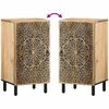 vidaXL Side Cabinet 40x33x75 cm Solid Wood Mango