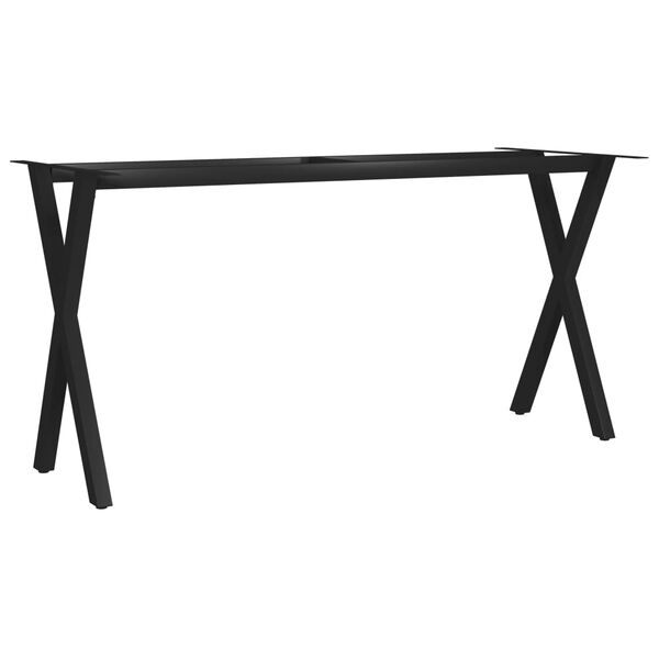 vidaXL Dining Table Leg X-Frame 160x70x72 cm