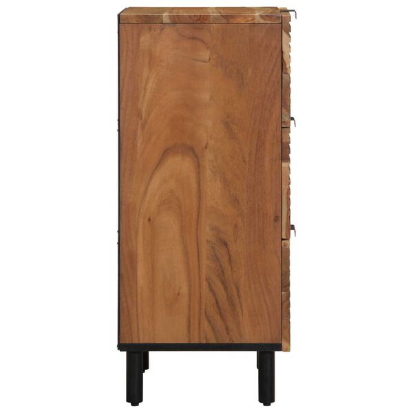 vidaXL Sideboard Natural 40 x 33.5 x 75 cm Solid Acacia Wood