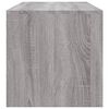 vidaXL Coffee Table Grey Sonoma 100x40x40 cm Engineered Wood