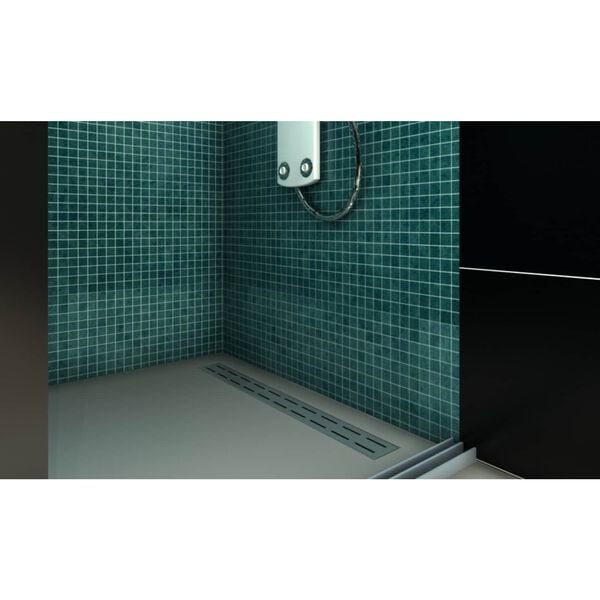 vidaXL Drains White 88 x 8.8 x 8.5 cm Metal