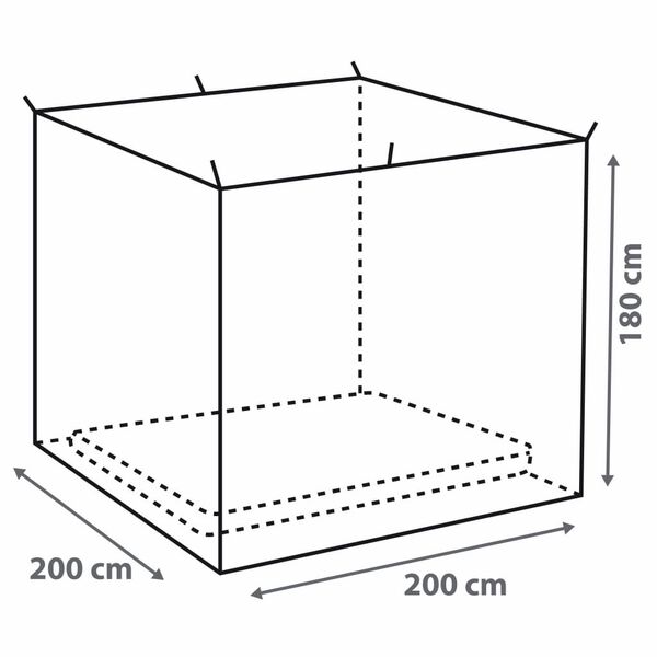 Bo-Camp Mosquito Net Box 2-Person