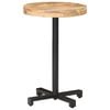 vidaXL Bistro Table Round Ø50x75 cm Rough Mango Wood