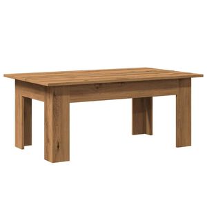 vidaXL Coffee Table Artisan Oak 100x60x42 cm Engineered Wood