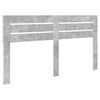 vidaXL Headboard Concrete Grey 200 cm Engineered wood