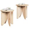 vidaXL Coffee Table 2 pcs Natural
