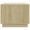 vidaXL Coffee Table Sonoma Oak 102.5x55x44 cm Engineered Wood