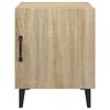 vidaXL Bedside Cabinet Sonoma Oak Engineered Wood