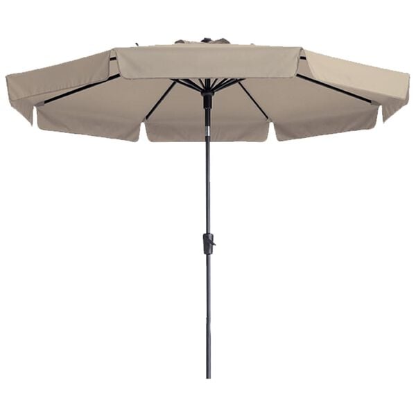 Madison Garden Parasol Flores Luxe 300 cm Round Ecru