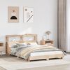 vidaXL Bed Frame without Mattress 140x200 cm Solid Wood Pine