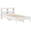 vidaXL Bed Frame without Mattress White 120x190 cm Small Double Solid Wood Pine