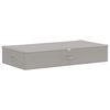 vidaXL Storage Box 24 pcs Non-woven fabric 100 x 50 x 18 cm 90 L Grey