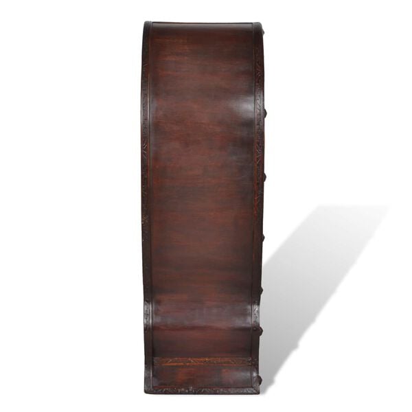 vidaXL Wine Rack Brown Wood