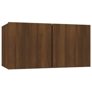 vidaXL Hanging TV Cabinet Brown Oak 60x30x30 cm Engineered Wood