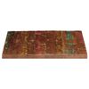vidaXL Table Top 80x80x3.8 cm Square Solid Wood Reclaimed