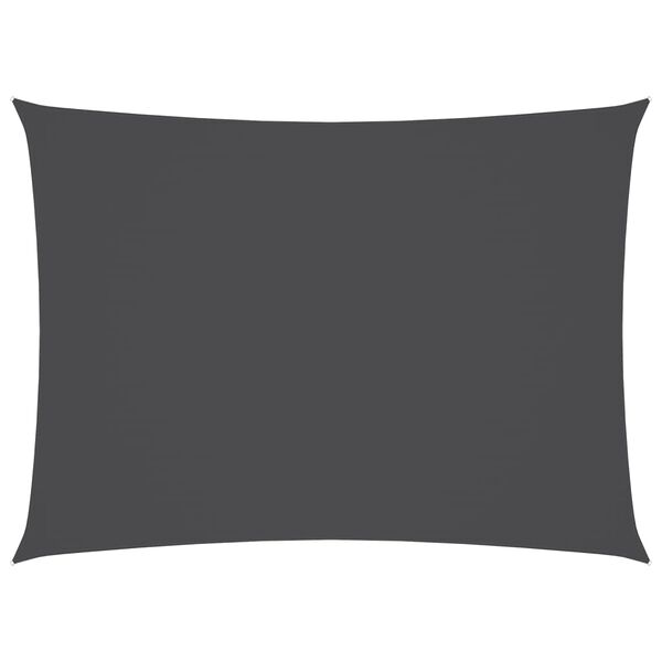 vidaXL Sunshade Sail Oxford Fabric Rectangular 2.5x4 m Anthracite