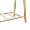 vidaXL Clothes Rack with Shelves 106x34x102 cm Bamboo