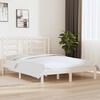 vidaXL Bed Frame without Mattress White 160x200 cm Solid Wood Pine